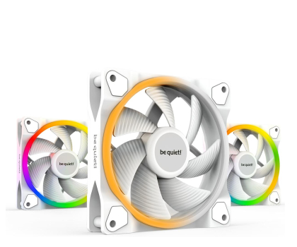Wentylator do komputera BE QUIET! Light Wings White 120 PWM Triple-Pack 3x120mm BL100